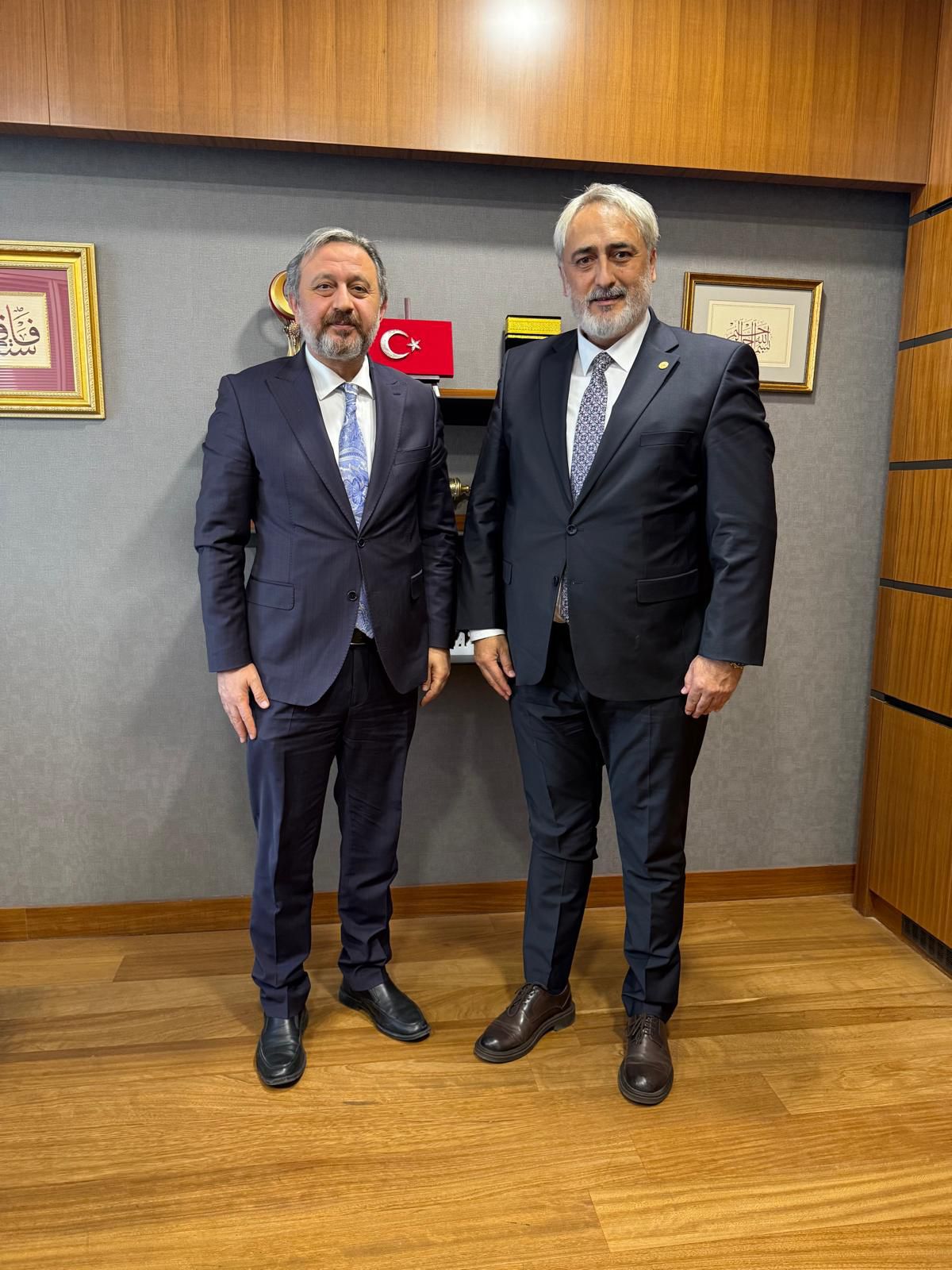 Federasyon Başkanımız Sayın Murat AYDIN 'ın T.B.M.M. ziyareti