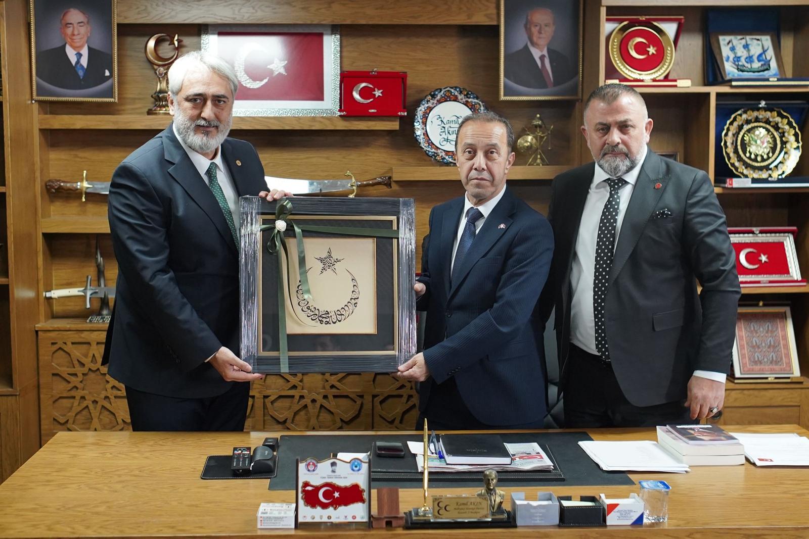 MHP KOCAELİ İL BAŞKANINI ZİYARET ...