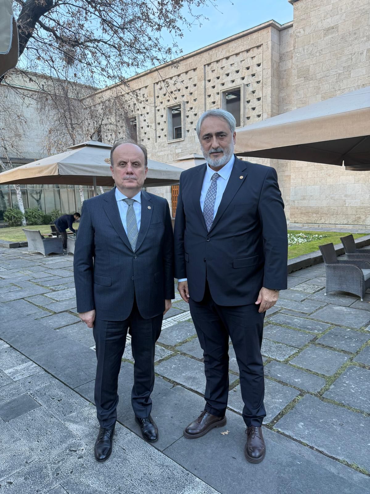 Federasyon Başkanımız Sayın Murat AYDIN'ın  T.B.M.M. Ziyareti